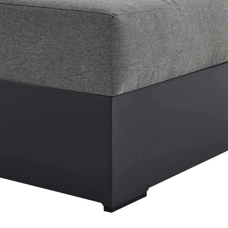 Tahoe Patio Aluminum Modular Right-Facing Chaise Lounge