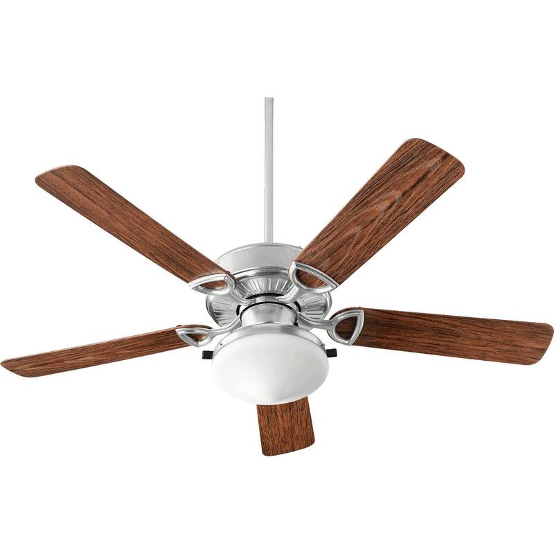 Quorum International Estate Patio 52" 5 Blade Indoor / Outdoor Ceiling - Galvanized