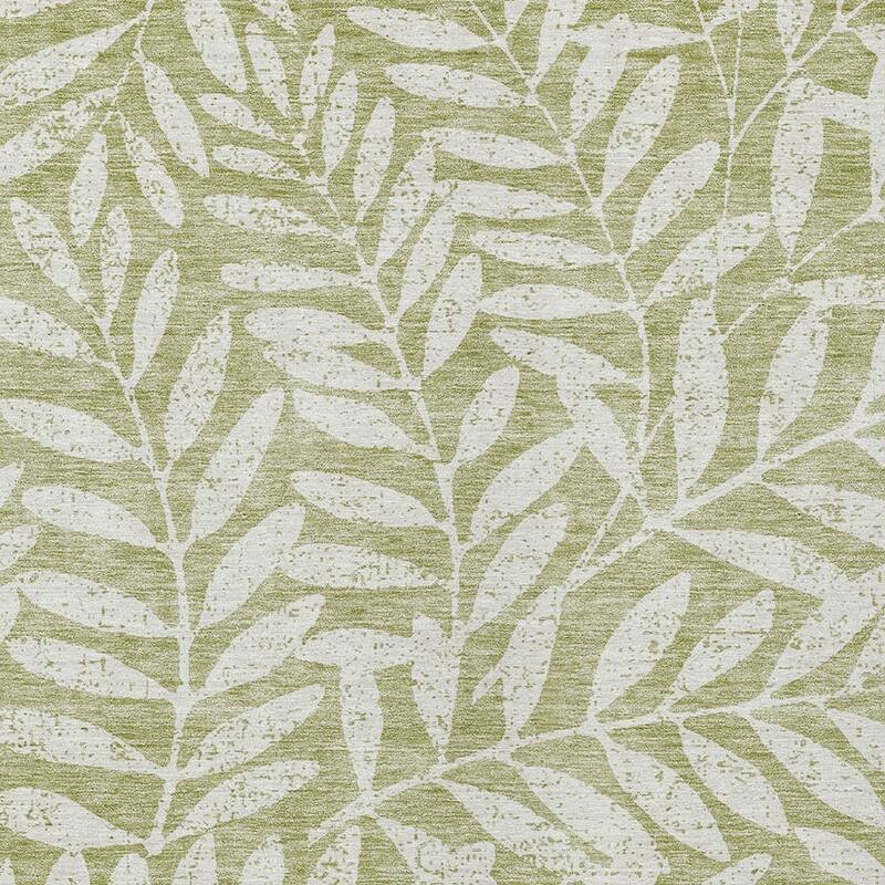 HomeRoots Floral Transitional Rectangle Outdoor Rug