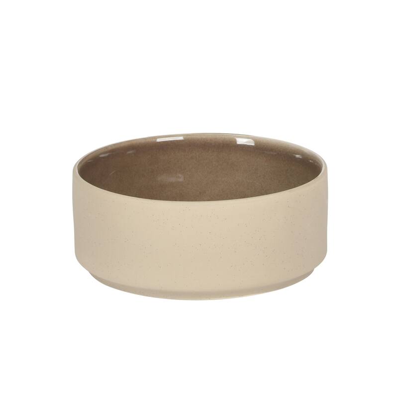 Gibson Elite Liberty Bay 16-Piece Pottery Clay Stoneware Stackable Dinnerware Set - Reactive Glaze, Service for 4