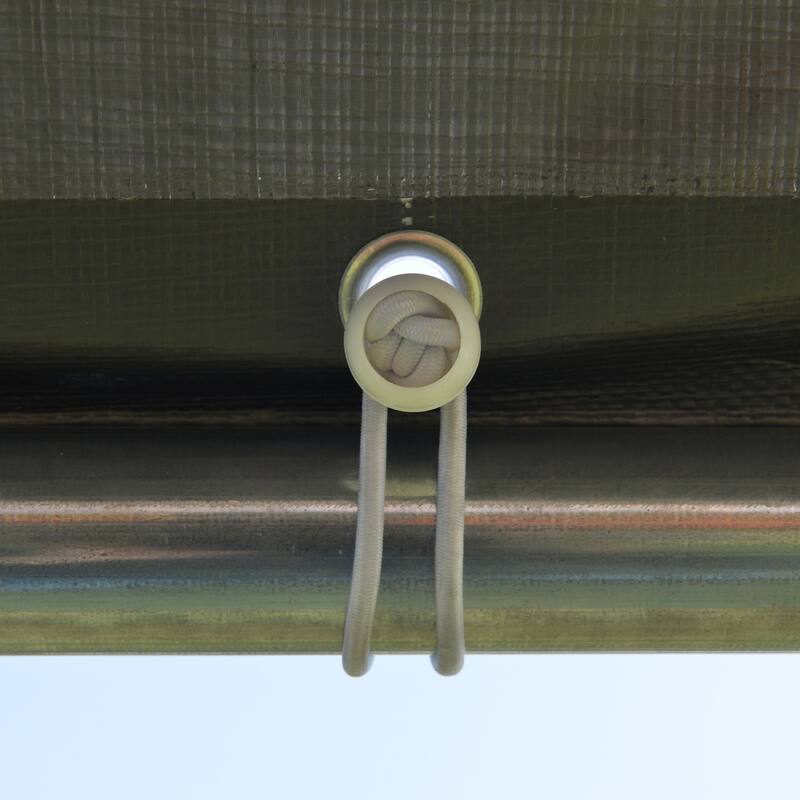 Outsunny 10' x 20' Heavy Duty Carport Awning Canopy with Included Anchor Kit & Weather-Resistant PE Roof