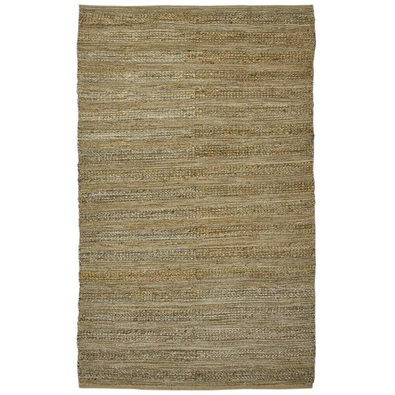 Saratoga All-natural Jute/Cotton Flatweave Area Rug