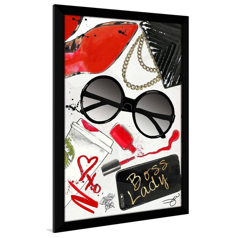 "Boss Lady" by Jodi Print on Acrylic