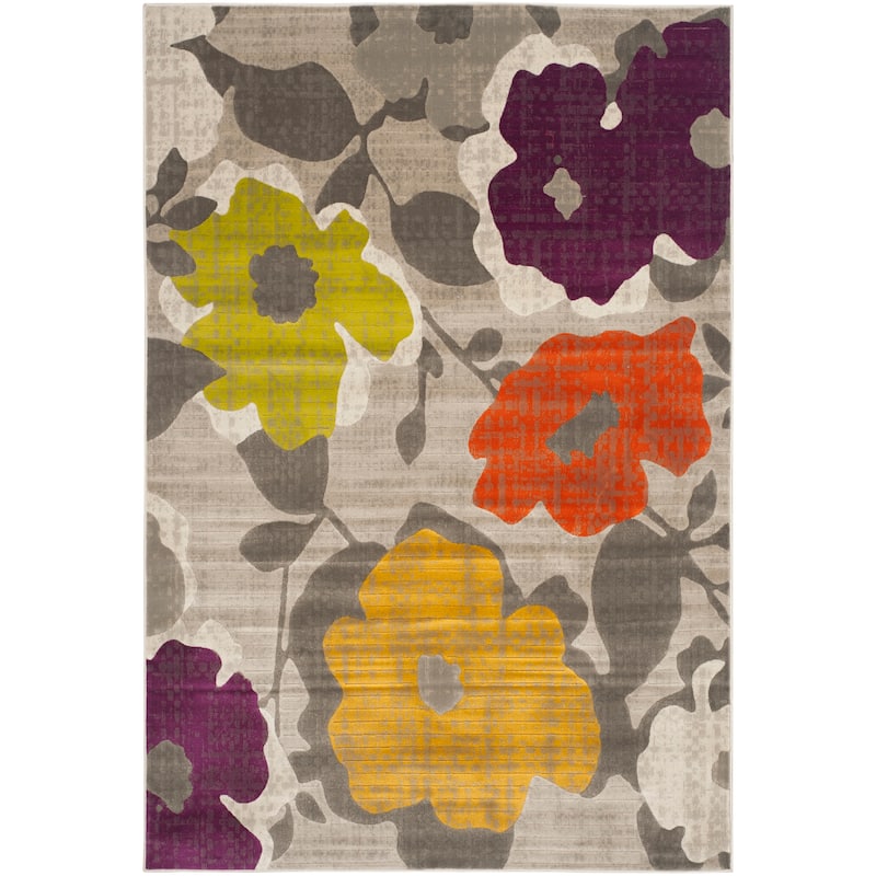 SAFAVIEH Porcello Lavada Contemporary Floral Rug