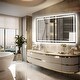 preview thumbnail 8 of 61, LED Bathroom Vanity Mirror Wall Mounted with Double Light Strip, 3-Color Dimmable, Anti-Fog, HD Tempered Glass, UL-Listed, ETL
