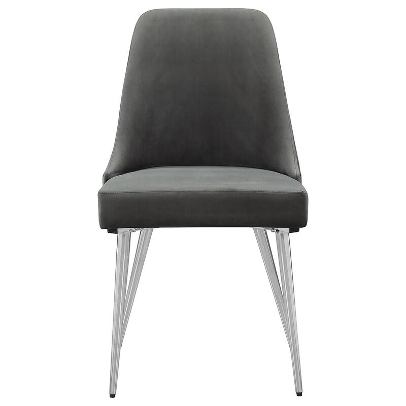 Cabianca Grey Upholstered Dining Side Chair (Set of 2)