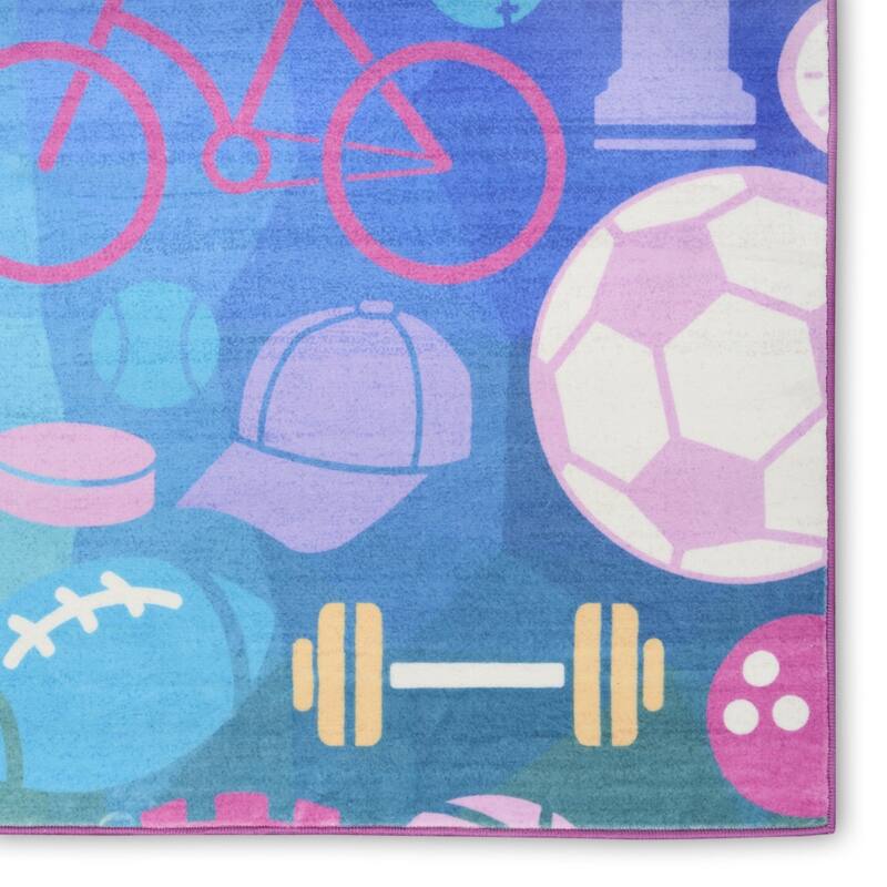 HomeRoots Juvenile/Youth Casual Rectangle Area Rug