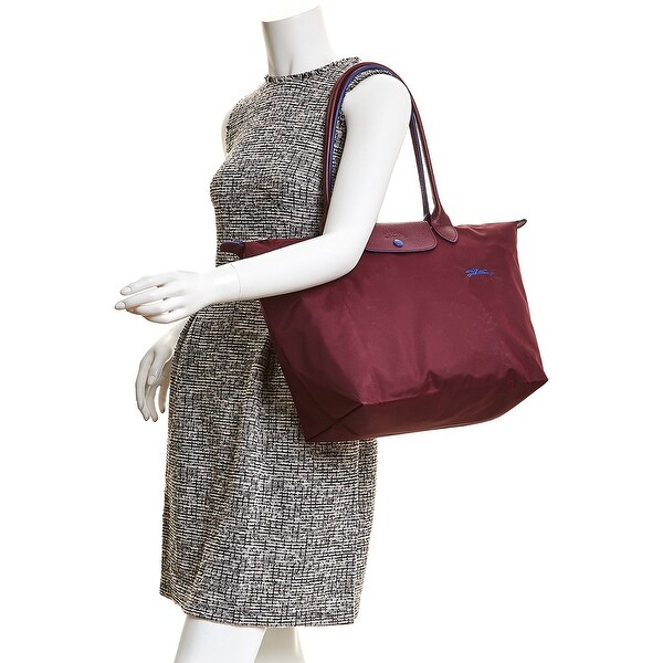Longchamp Le Pliage Club Large Nylon Long Handle Tote - On Sale ... Longchamp Le Pliage Club Large Nylon Long Handle Tote - On Sale ...