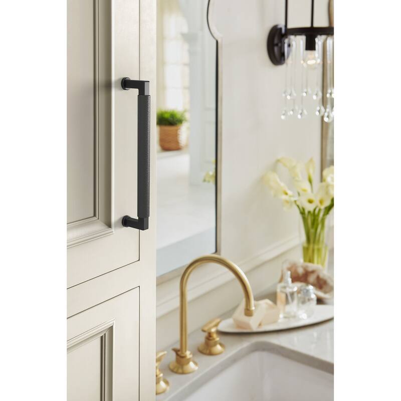 Amerock BP37625 Balata 6-5/16" Center to Center Knurled Handle Cabinet