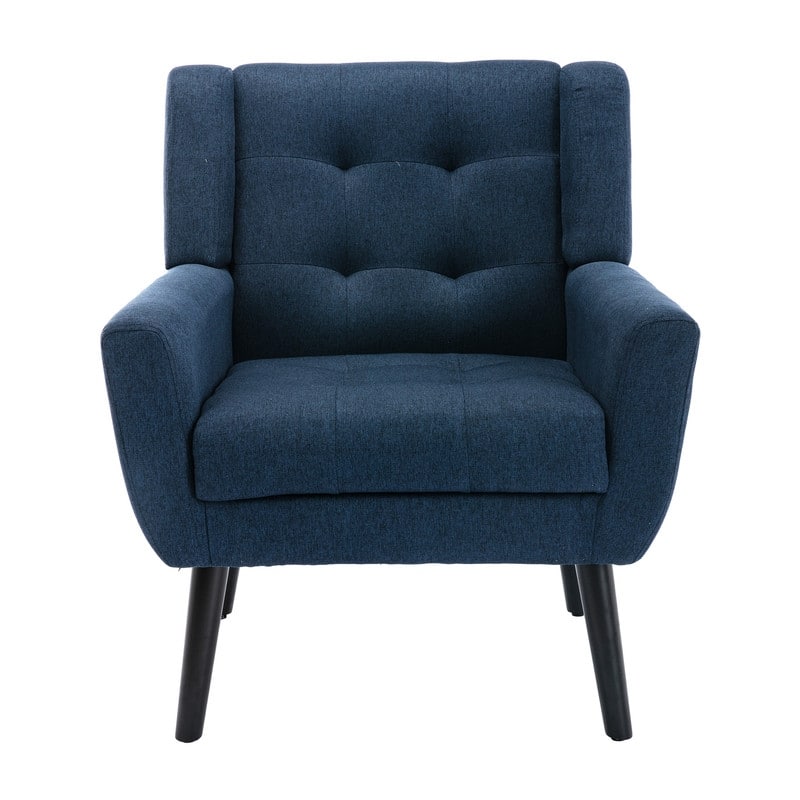 Modern Soft Velvet Material Ergonomics Accent Chair