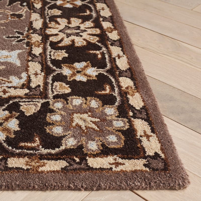 SAFAVIEH, Handmade Anatolia Patricie Traditional Oriental Hand-spun Wool Rug