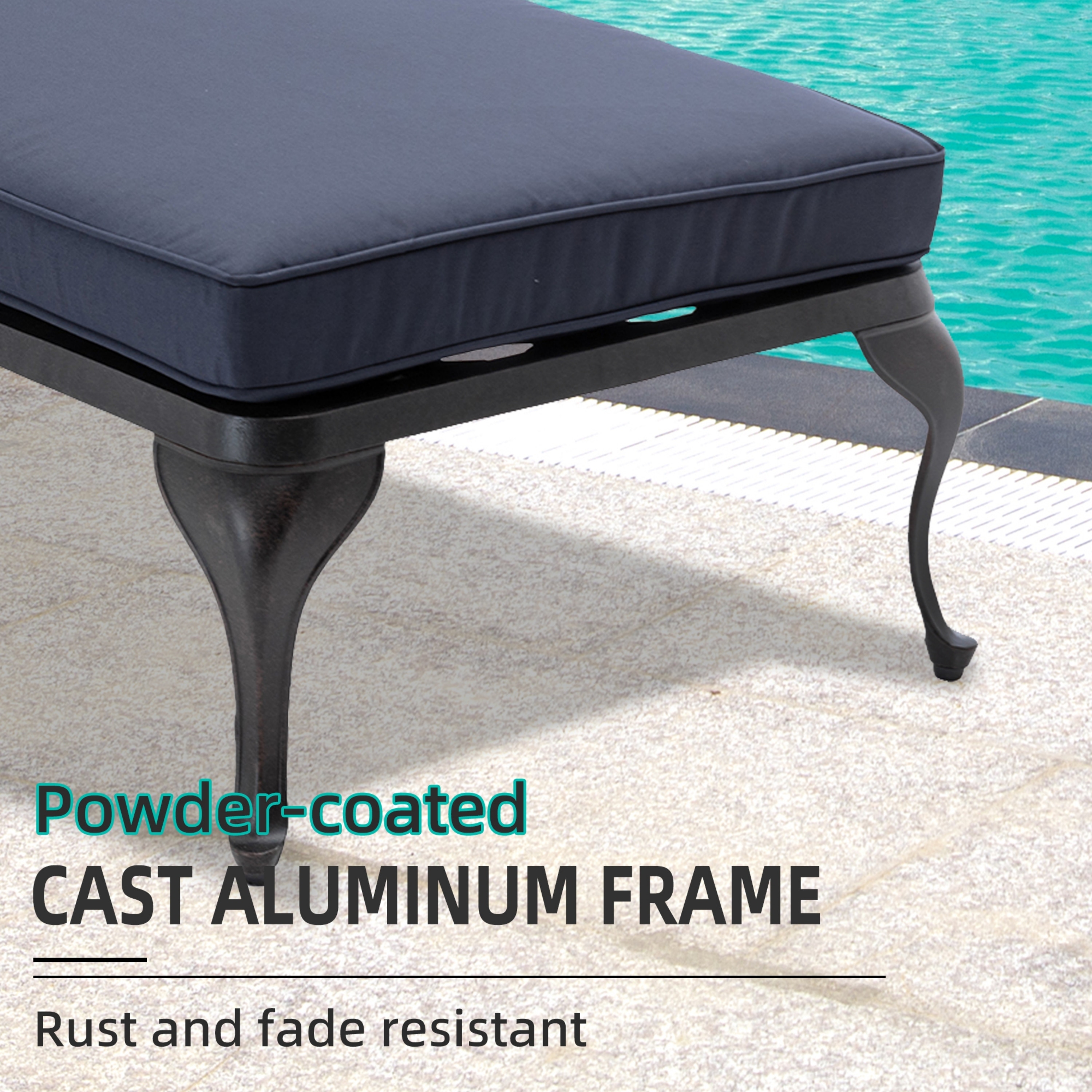 Aluminum Reclining Outdoor Chaise Lounge On Sale Bed Bath