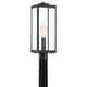 preview thumbnail 4 of 2, Westover 1-Light Outdoor Post Mount in Earth Black