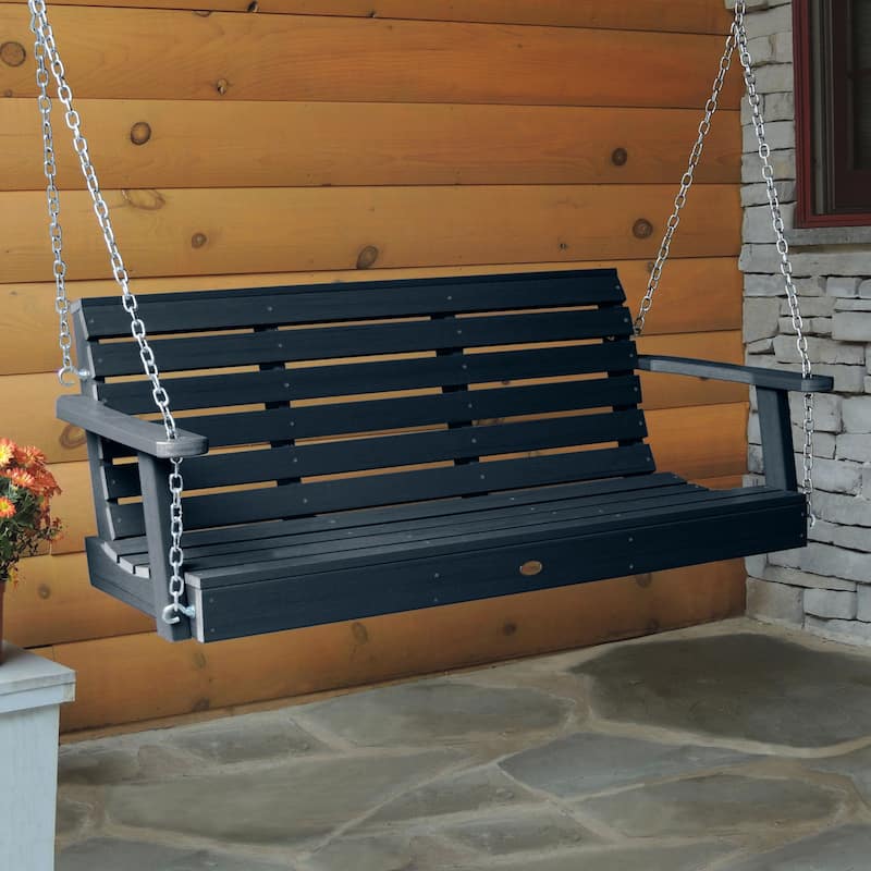 HIGHWOOD Weatherly 5-foot Eco-friendly Synthetic Wood Porch Swing