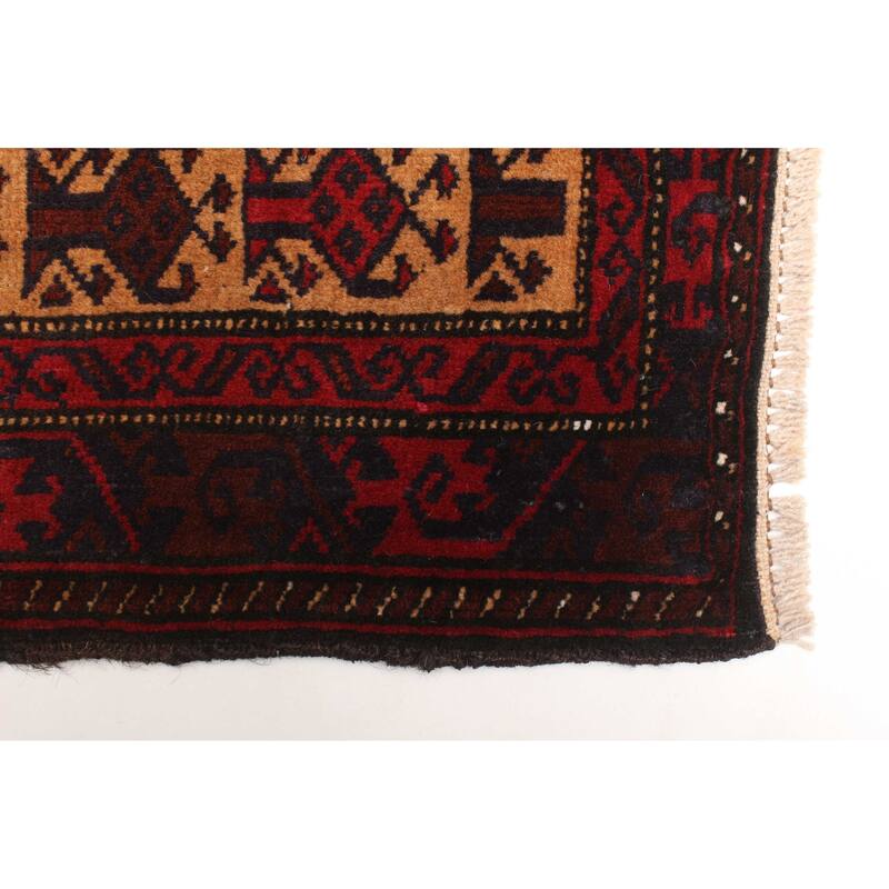 ECARPETGALLERY Hand-knotted Teimani Tan Wool Rug - 3'2 x 4'6