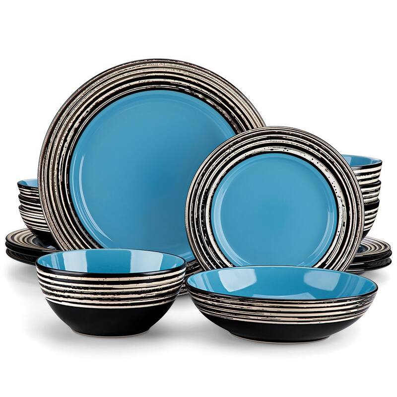 vancasso ARBRE 16-Piece Stoneware Dinnerware Set, Service for 4