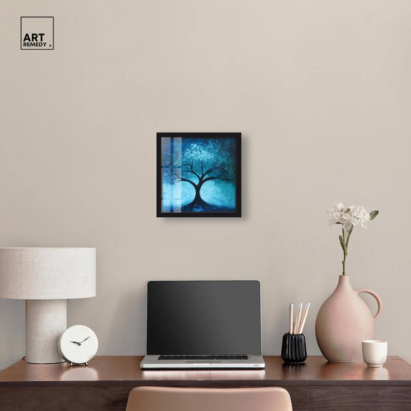 Tree of Opposites III Shadowbox by Art Remedy