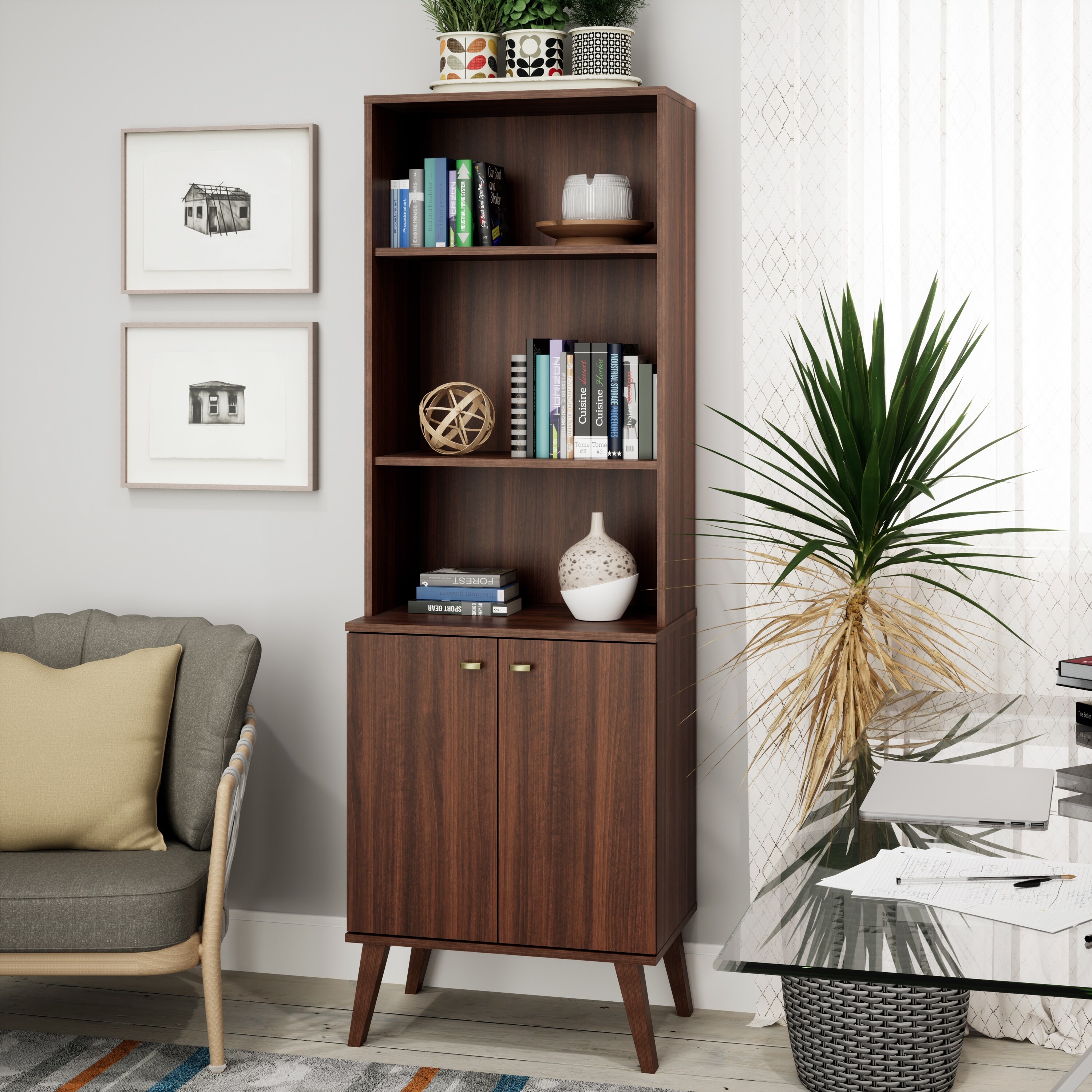 Prepac tall new arrivals bookcase