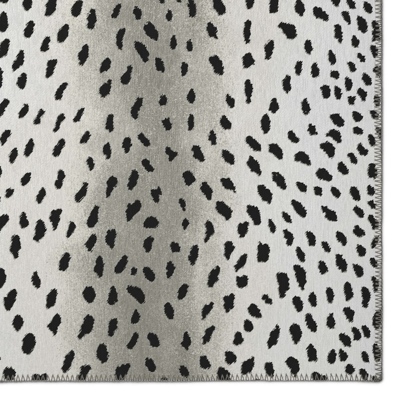 Indoor/ Outdoor Addison Safari Gazelle Animal Print Washable Area Rug