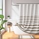 preview thumbnail 2 of 39, Madison Park Ariana Ombre Waffle Shower Curtain 72X72" - Taupe
