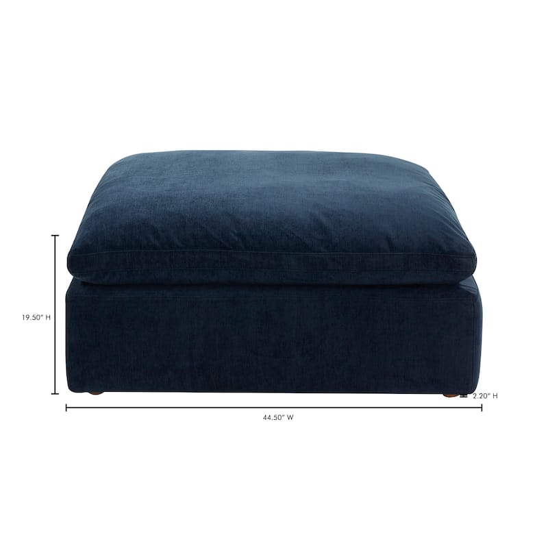 Aurelle Home Corbin Modern Modular Sectional Piece - Ottoman