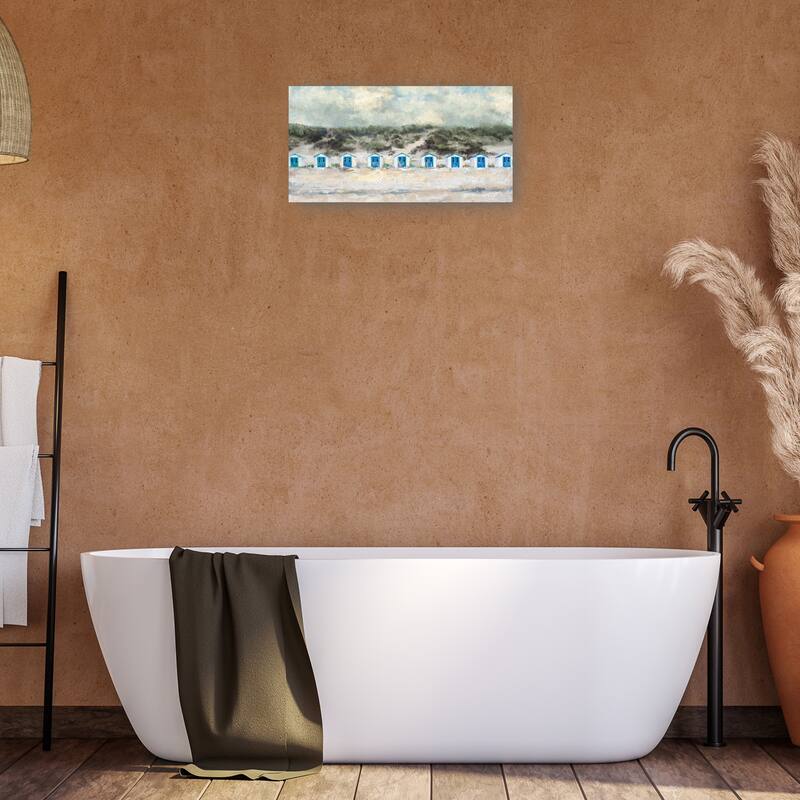 Sunrise Cabanas By Studio Arts Canvas Art Print Bed Bath & Beyond