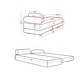 preview thumbnail 49 of 166, Daybed Convertible Bench - Fold Out Sleeper with Queen Size Mattress