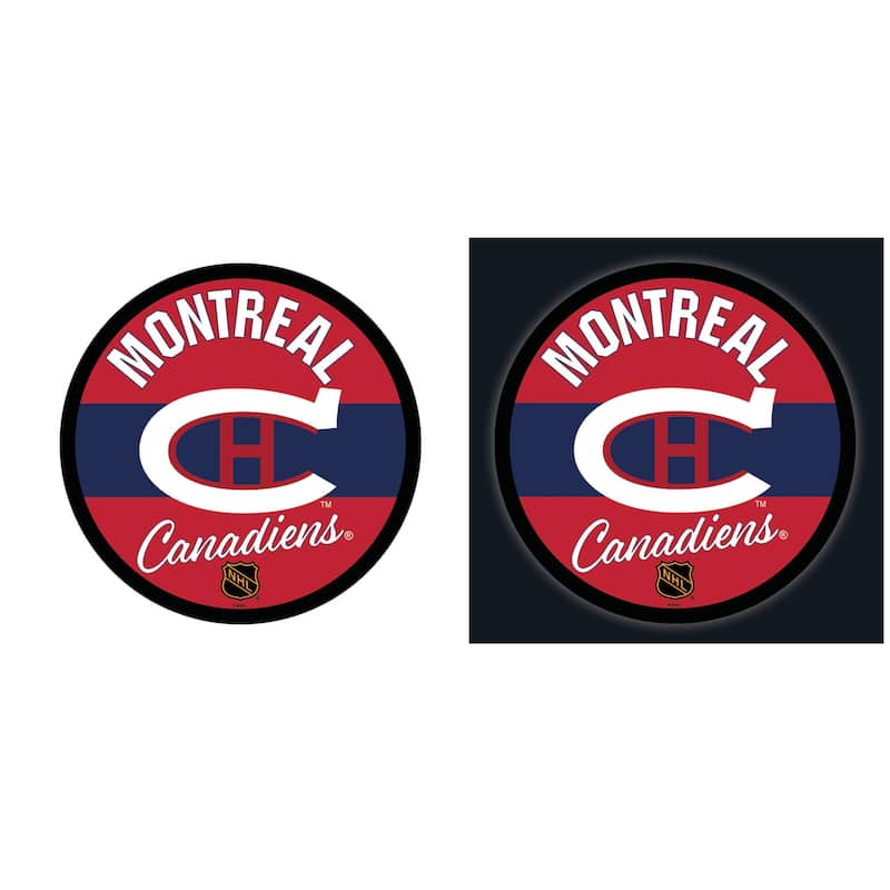 Montreal Canadiens LED Lighted Sign - Red