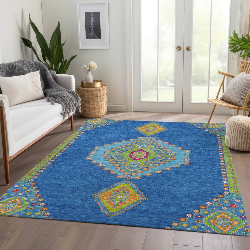 Premium Washable Super Soft Traditional Boho Mayfield Rug