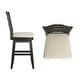 preview thumbnail 7 of 23, Ronda French Ladder Back Swivel Stool