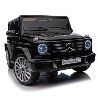 Licensed Mercedes-Benz G500 24V Kids Ride-On Car with Remote Control - Bluetooth, MP3, LED Lights for Ages 3-8