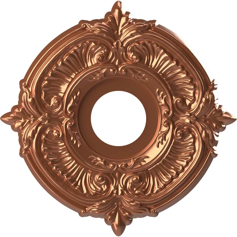 3 1/2" Inside Diameter - Attica Thermoformed PVC Ceiling Medallion