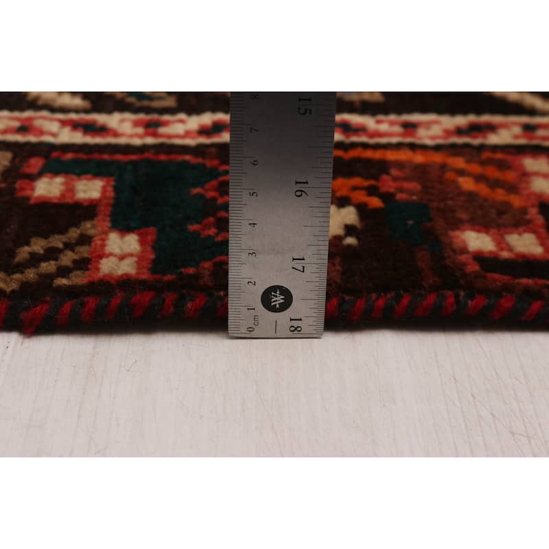 ECARPETGALLERY Hand-knotted Melis Red Wool Rug - 7'2 x 10'2