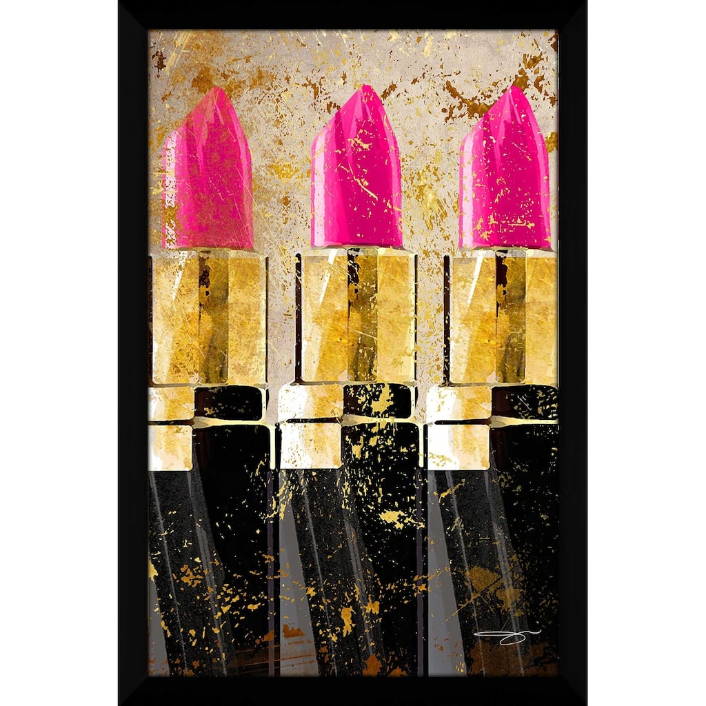 "Pink Lips" by Jodi Print on Acrylic