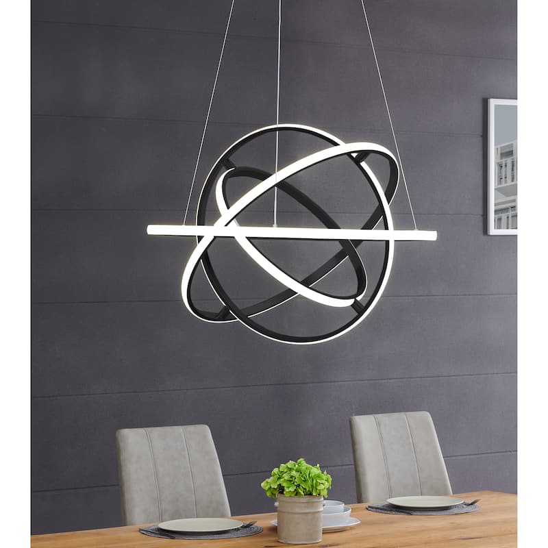 Oxford Dimmable Integrated LED Chandelier - N/A