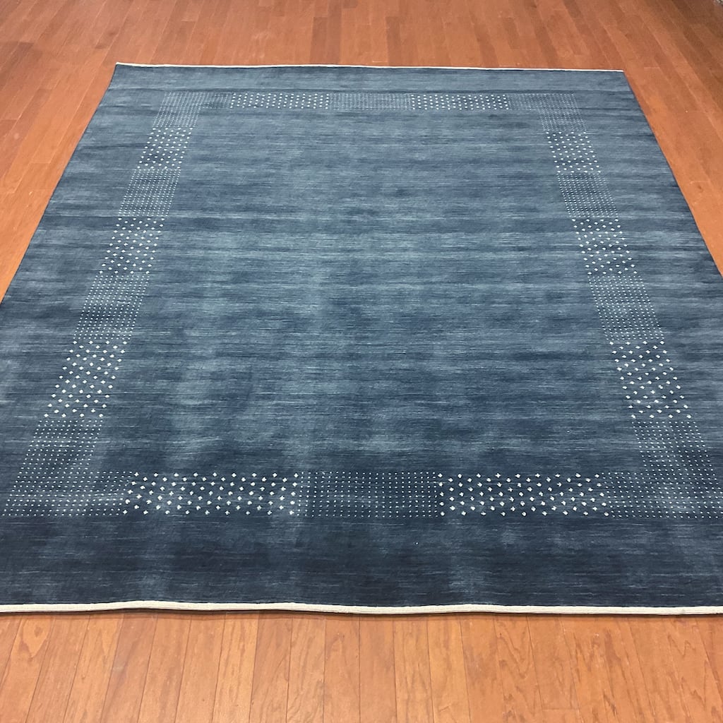 Handmade Modern Gabbeh Wool Rug - 8'x10'