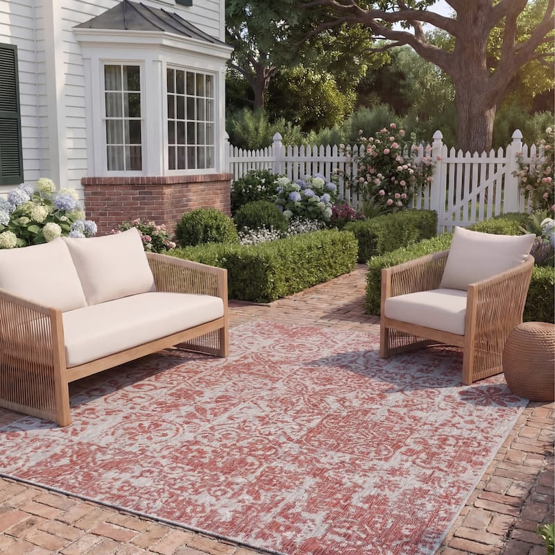 SAFAVIEH Courtyard Wenda Transitional Rug