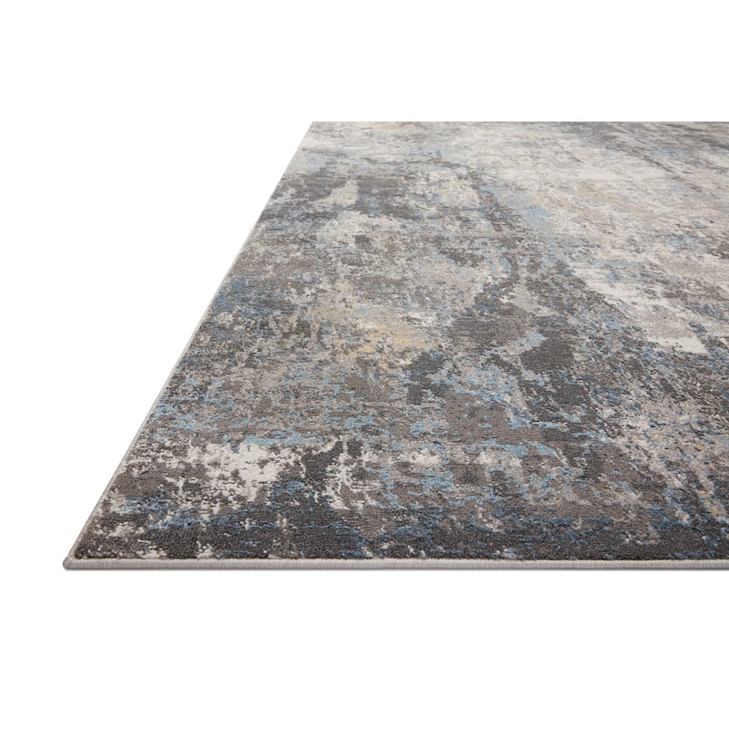 Alexander Home Rustic Glacier Abstract Area Rug
