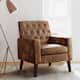 Option Brown Faux Leather