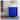 Eviva Malmo 32"W Blue Bath Vanity with Porcelain Integrated Sink