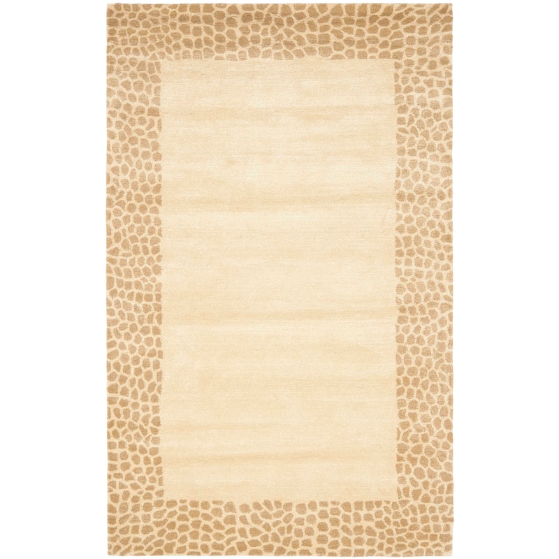 SAFAVIEH Handmade Soho Samatha Borders N.Z. Wool Rug
