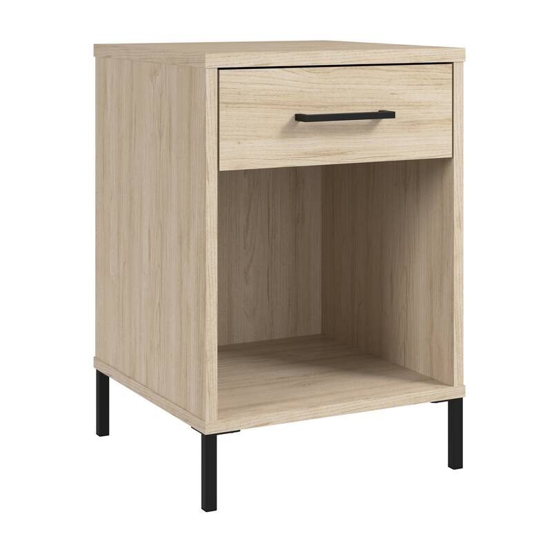 Bush Furniture Essence Living Room End Table with Drawer