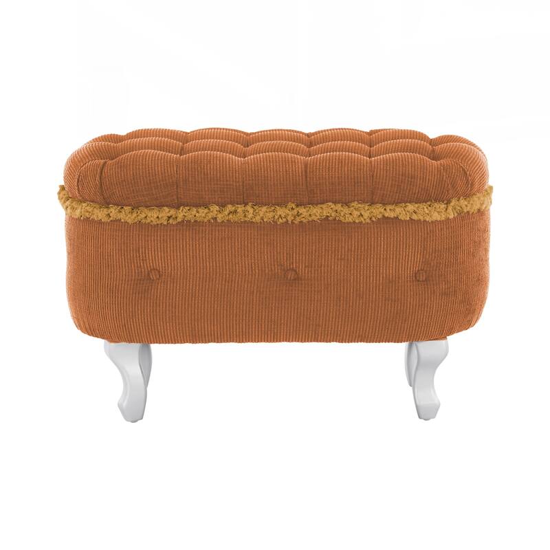 Storage Benches, End of Bed Bench with Button-Tufted