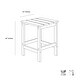preview thumbnail 2 of 71, POLYTRENDS Laguna HDPE Eco-Friendly Outdoor Square Patio Side Table