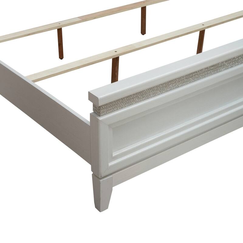 Liberty Furniture Reflections Upholstered Bed with Touch Light - King, Queen