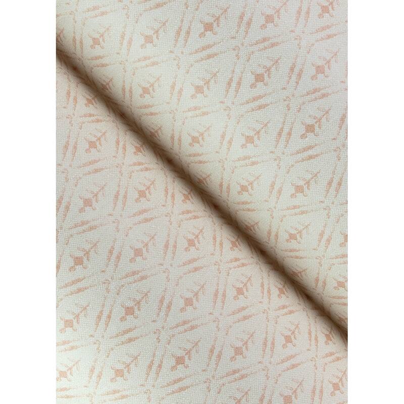 Chris Loves Julia x A-Street Prints Tillie Blush Diamond Floral Wallpaper