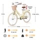 preview thumbnail 7 of 13, Steel Frame,Multiple Colors, for 10+Years Old Girls Bike,24 inch wheel