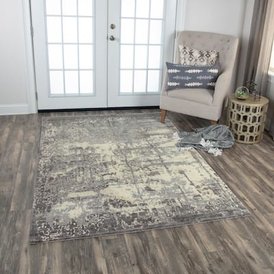 Alora Decor Radiant Abstract Wool Blend Rug