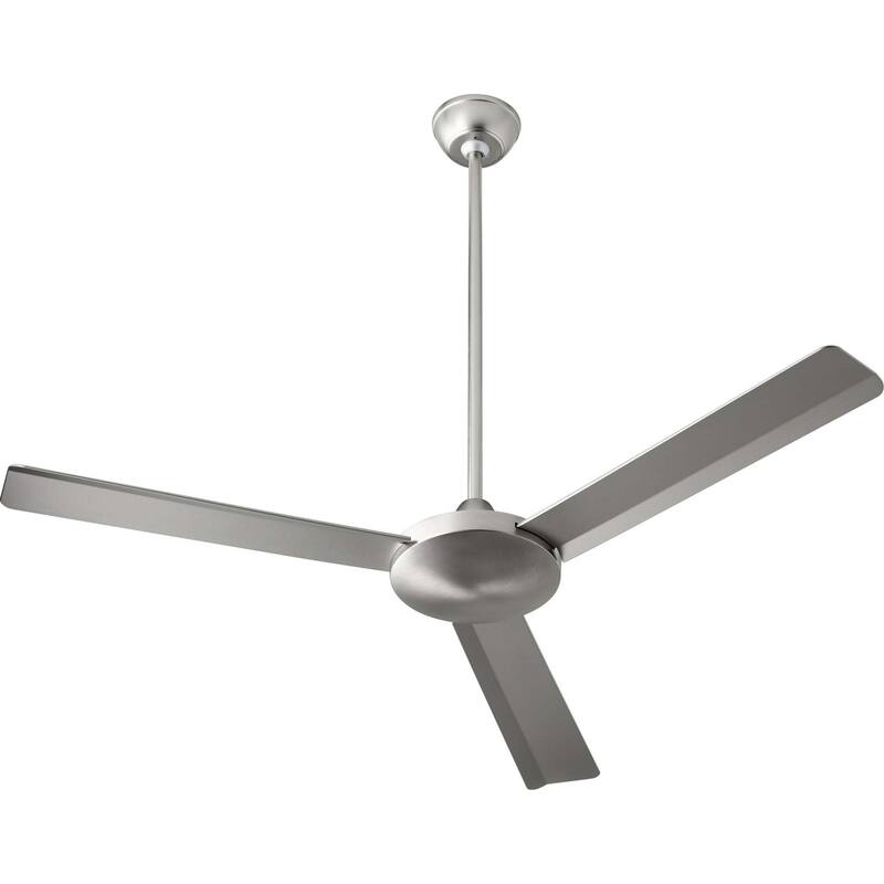 Quorum International 60523 Aerovon 52" 3 Blade Indoor Ceiling Fan with - Satin Nickel