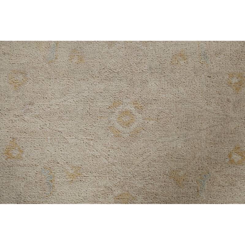 Vegetable Dye Wool Traditional Peshawar Chobi Area Rug Hand-knotted - 7'9" x 9'3"